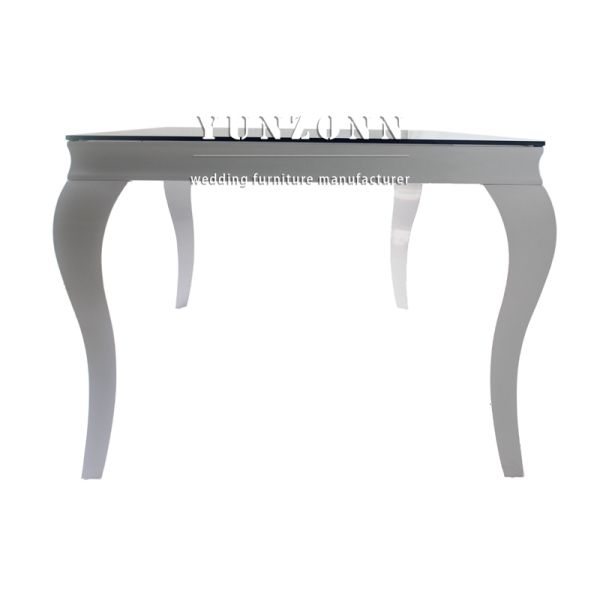 Wholesale Popular White Rectangular Table Wedding Dotel Table for Wedding Birthday Outdoor Events