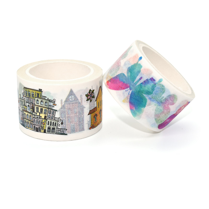 Дизайн Washi искусства японской ленты для маскировки Washi анти- УЛЬТРАФИОЛЕТОВЫЙ красочный связывает японскую ленту для маскировки тесьмой Washi