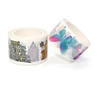 Fita de mascaramento colorida UV japonesa de Art Design Washi Tape Japanese Washi da fita de mascaramento de Washi anti