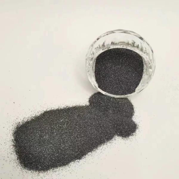 High Purity Black Carborundum Steel Making Lapping Brilliant Black Rust Cleaning