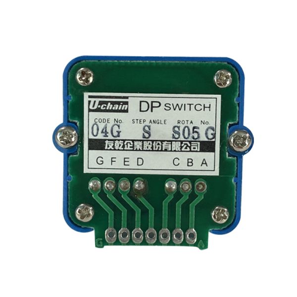 U-Chain Rotary Switch Selector 01J 01N  02J 02N 4QN 21N Taiwan Band Switch Digital Code DP Series