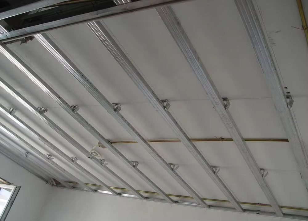 North America Drywall for Metal C U Stud Track Roll Forming Machine Interior Office Partition Partition Wall Ceiling Framing