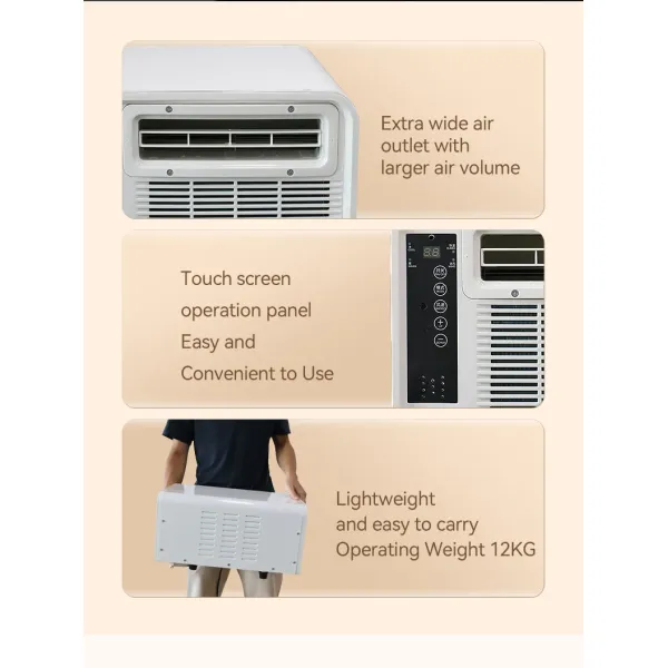 Fashion Mini Portable Air AC Window Type AC with Low Electric Consumption