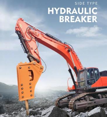 Disjuntor da rocha de Ton Breaker Jack Hydraulic Hammer da máquina escavadora 15 dos acessórios da maquinaria de construção