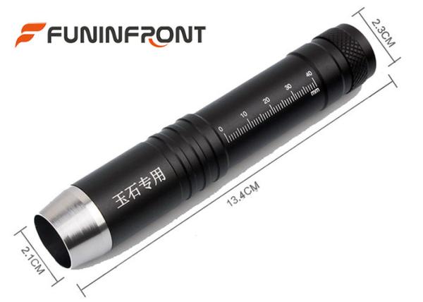 3 Light Sources Expert Gem LED Torch for Jade Identification, UV LED Flashlight