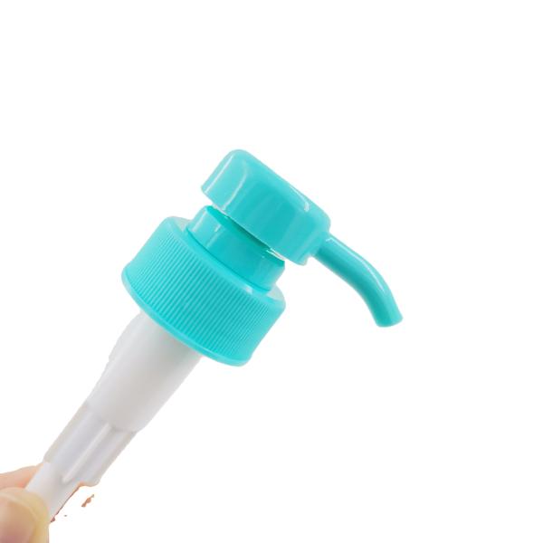 Home Plastic Bottle 24 / 410 Child Resistant Lotion Pump Soap And Lotion Dispenser