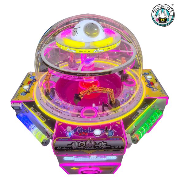 Coin Operated Crane Claw Arcade Amusement Machine Doll Game Magic Coin Claw Machine