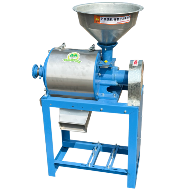 60kg/H Multi Grain Flour Mill Equipment Rust Proof Flour Grinding Machine For Shops