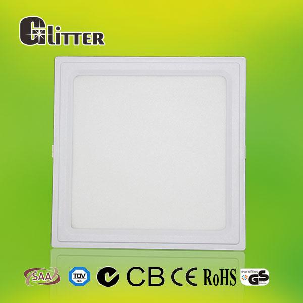Hanging Dimmable LED Panel Light  625 x 625 ,  LED Backlit Panel For Airport