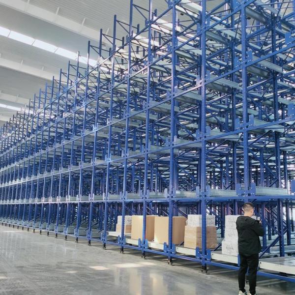 Corrosion Resistance Radio Shuttle Pallet Racking System Heavy Duty Design Multiple Color