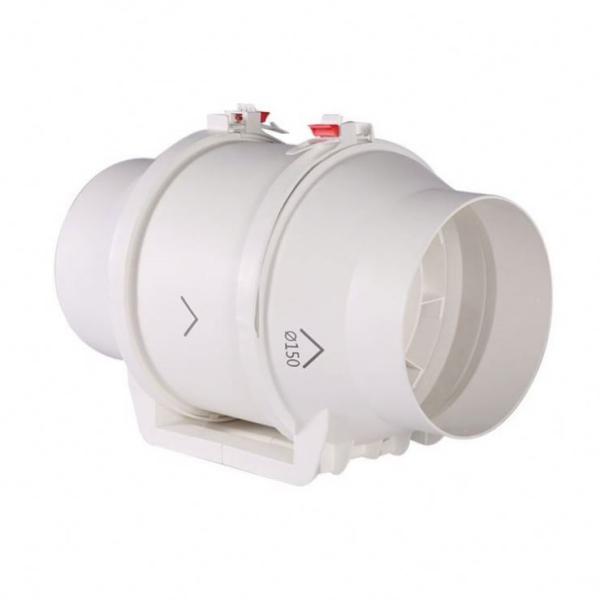 240V Voltage White High Air Flow 10 Inch Industrial Ventilation Exhaust 120MM Fan