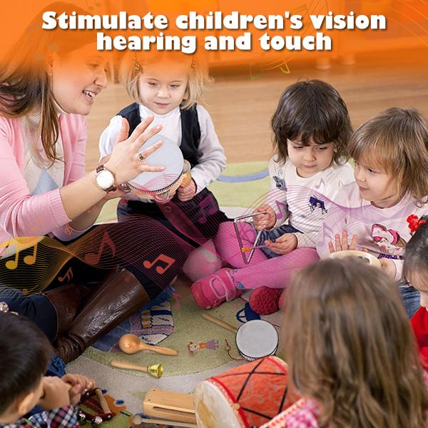 Игрушки выстукивания деревянные музыкальные для малыша воспитательного