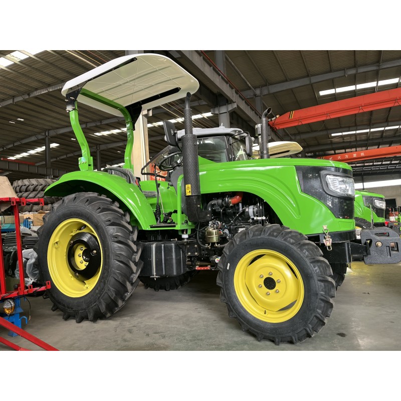 70HP Four Wheel Farm Tractor for Medium Farm Operations with Medium Farm Operations and Implement Support