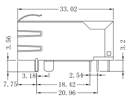 Порты переключения локальных сетей 10/100/1000Mbps RJ-45 гигабита XFGIG12-CTXUG1-4