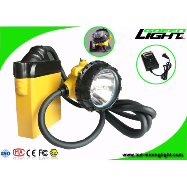 SAMSUNG Battery Led Miners Cap Lamp IP68 Waterproof 25000 Lux Brightness Rechargeable