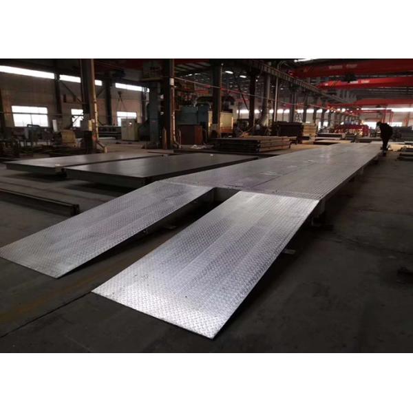 80T Steel Galvanized Weight Machine For Truck Sandblasting Surface Finishing