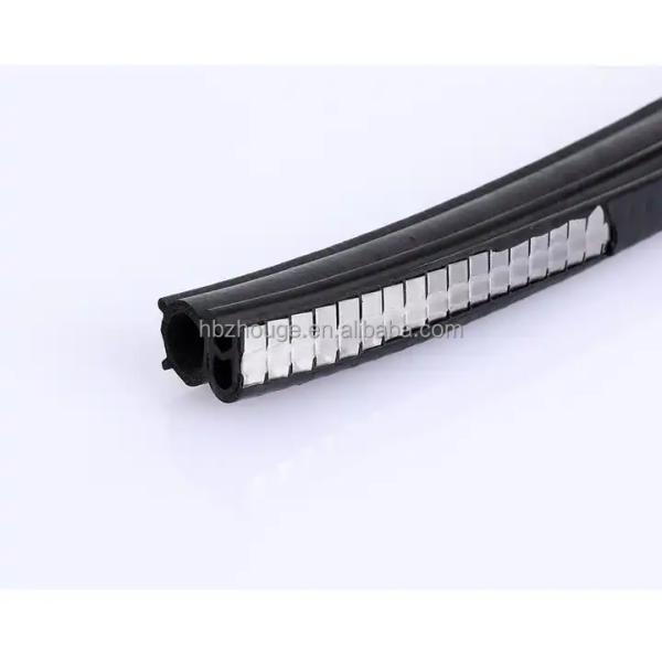 Хорошее изготовление Красная дверь Край покрытия Защитные ленты Силиконовая уплотнительная лента для уплотнения автомобиля