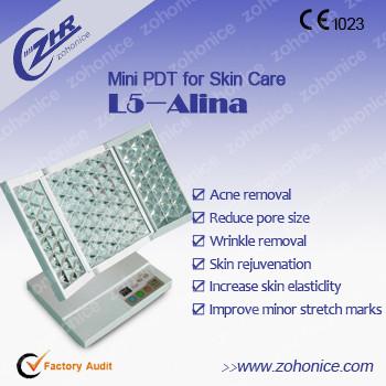 Mini remoção da acne da máquina do rejuvenescimento da pele de PDT e remoção do enrugamento
