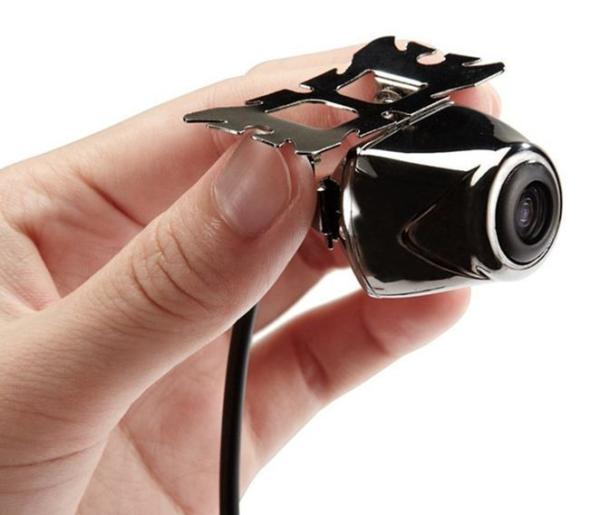 Waterproof Hidden Cam In Cars Wide Angle / Metal Small Car Front Camera