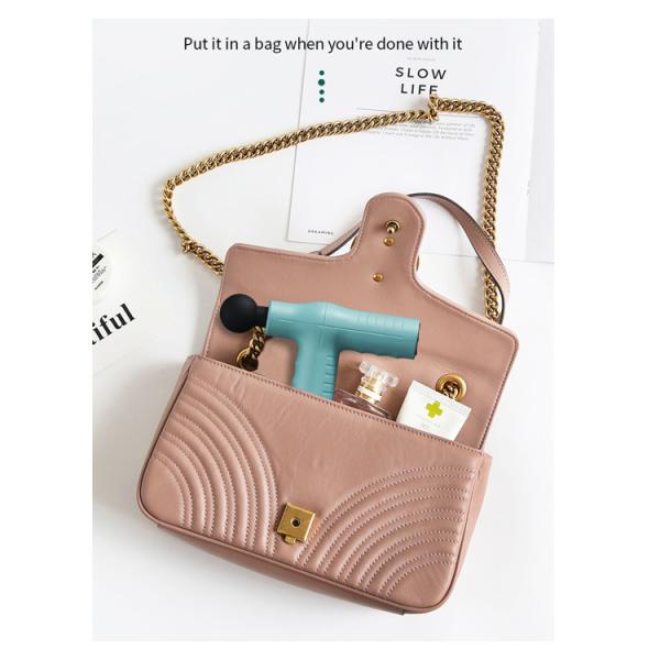 Double Handle Urban Fitness Mini Massage Gun Deep Tissue Percussion Muscle Massage Gun