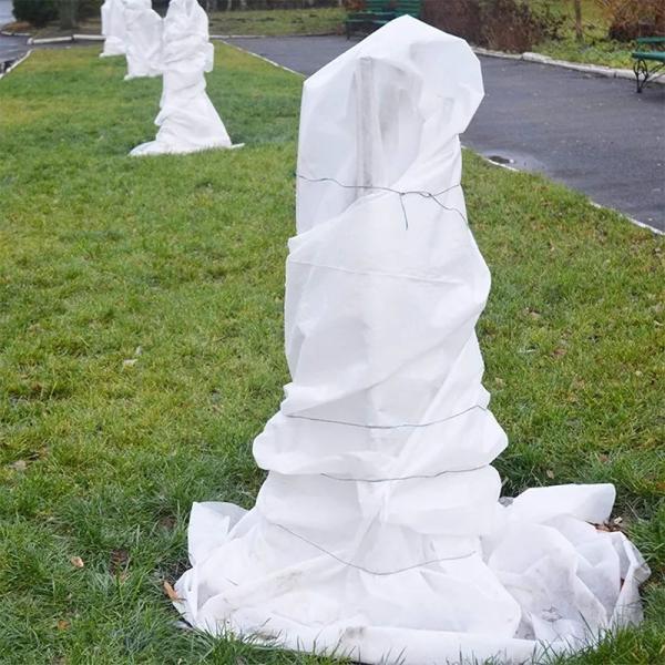 Тяжелая защита от заморозков белое водяное шерсть для сада