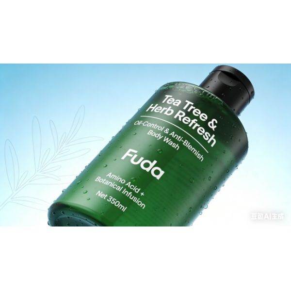 Tea Tree and Vanilla Refreshing Oil-Controlling Shower Gel