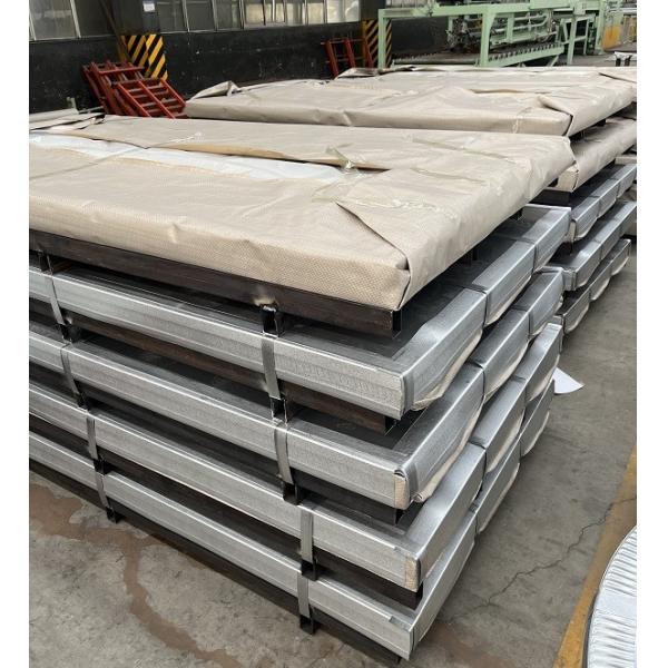 RAL6005 AZ150 PPGL Гофрированные металлические плитки предварительно окрашенные гальвалюмные алюцинковые стальные листы Гофрированные кровельные листы