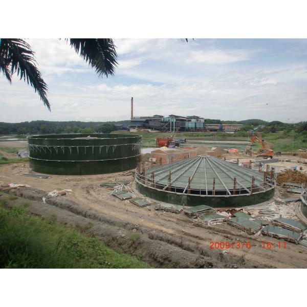 Corrosion Resistance GFS Bolted Irrigation Water Storage Tanks For Farms