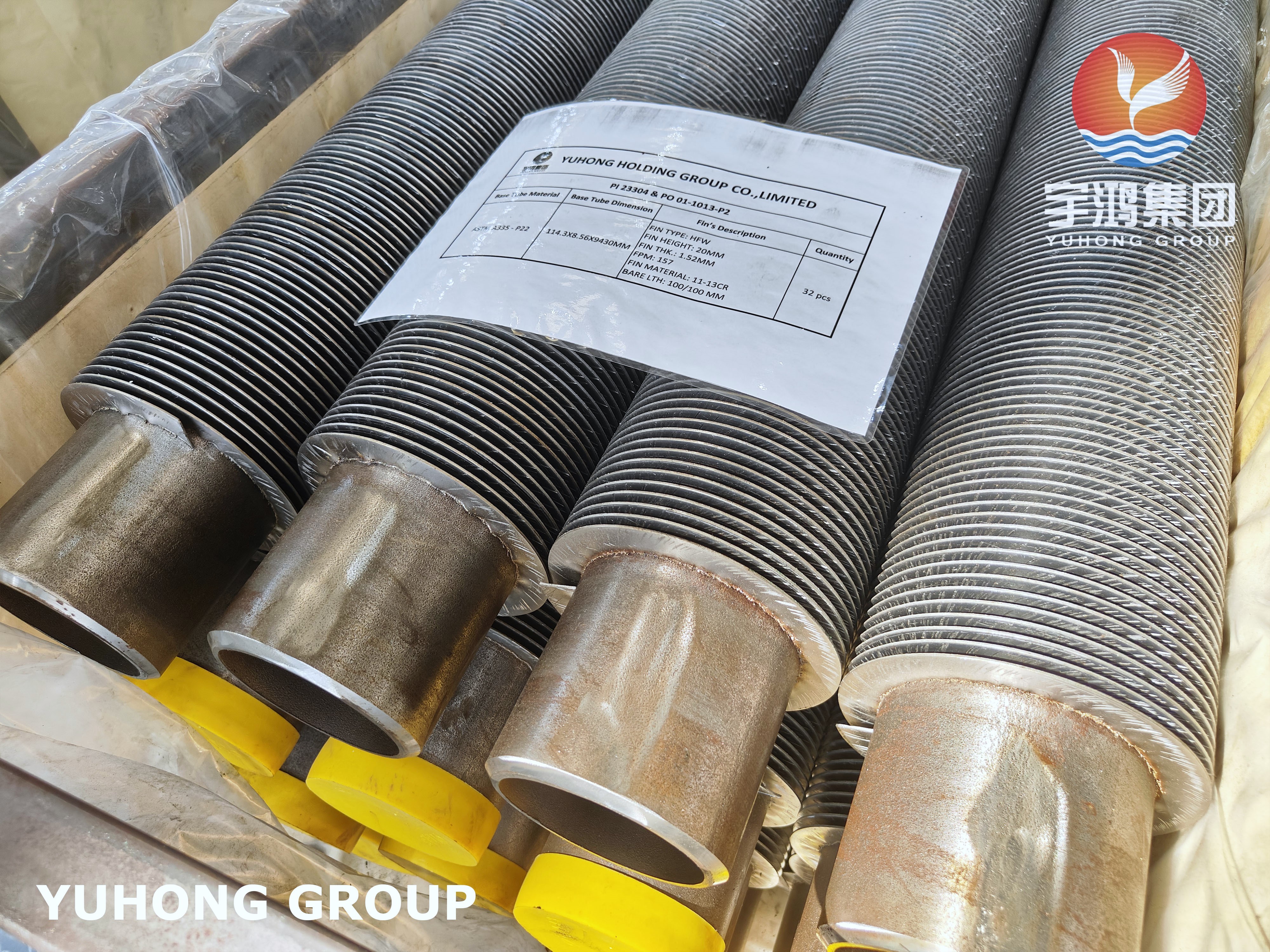 Сплавная сталь P22 высокочастотная сварная трубка для восстановления тепла