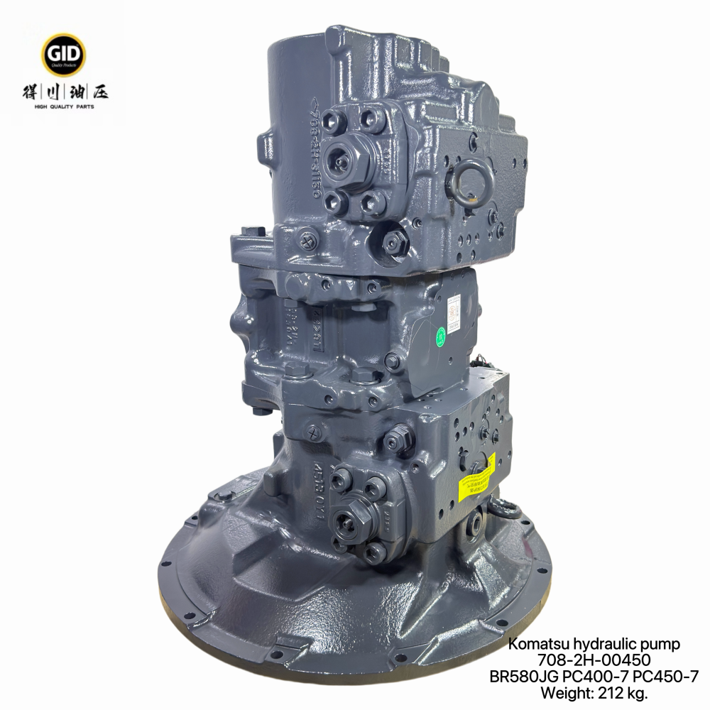 Komatsu BR580JG Compatible High Strength Cast Iron Excavator Main Pump with Precision Components
