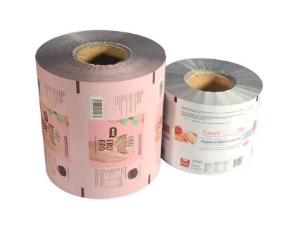 Plastic food packaging Label High Quality Custom Design Printing Bag Rolls