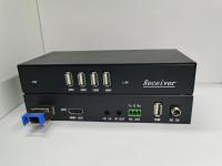 4K 60Hz MPO HDMI câble optique avec IR entrée / sortie 18Gbps débit de données noir