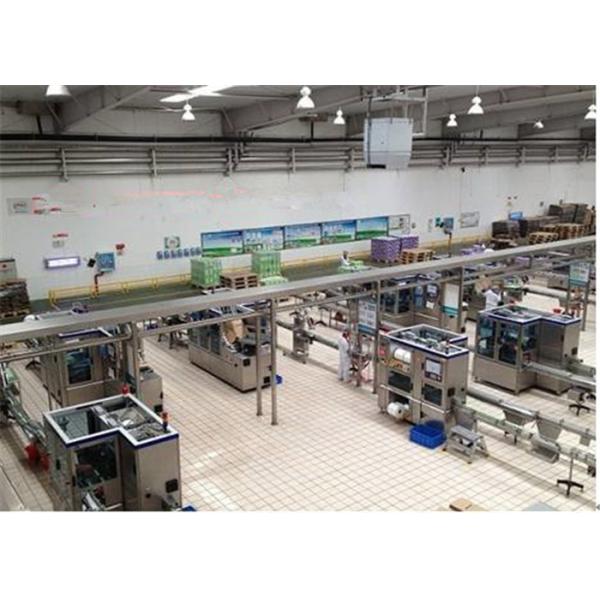 Automatic Food Grade Stainless Steel Tanks , Fruit Juice Manufacturing Plant