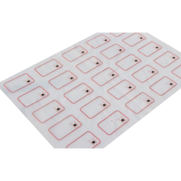 ПВХ RFID-карта вкладыш / Prelam лист с ID TK4168/IC F08 чип для производства умных RFID-карт