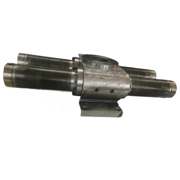 Double Rack Swing Hydraulic Cylinder 25MPa 80mm Stroke