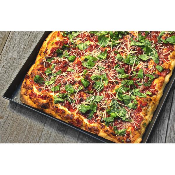 RK Bakeware China Foodservice Alumínio anodizado duro Formas de pizza Detroit