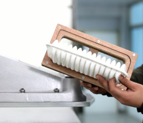 автомат для резки не сплетенной ткани воздушного фильтра 2.25kw ECO