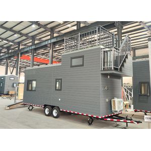 ICC-ES Modular Home Prefabricated Tiny House On Wheels WIth Light Gauge Steel Frame