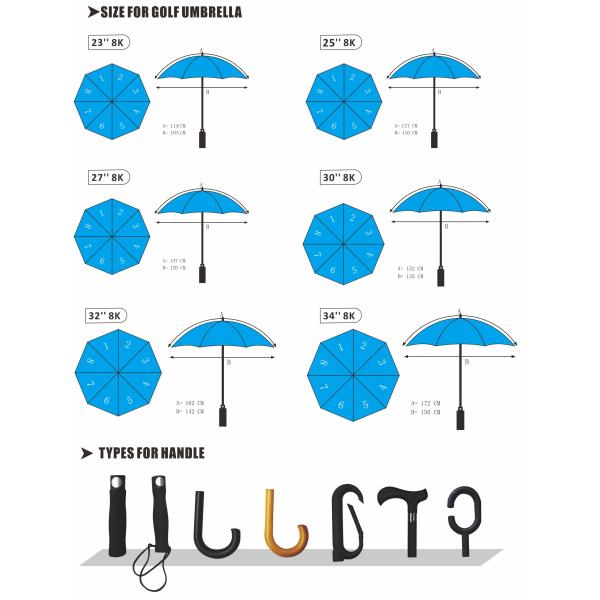 Custom Logo Prints Sublimation Golf Umbrella Personality Auto Umbrella for Promotions