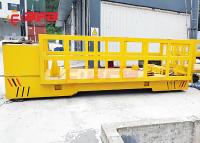 1-500 toneladas de linha carro posto bonde da produção do trole de transferência, carro a pilhas de Steeable com dispositivo de segurança