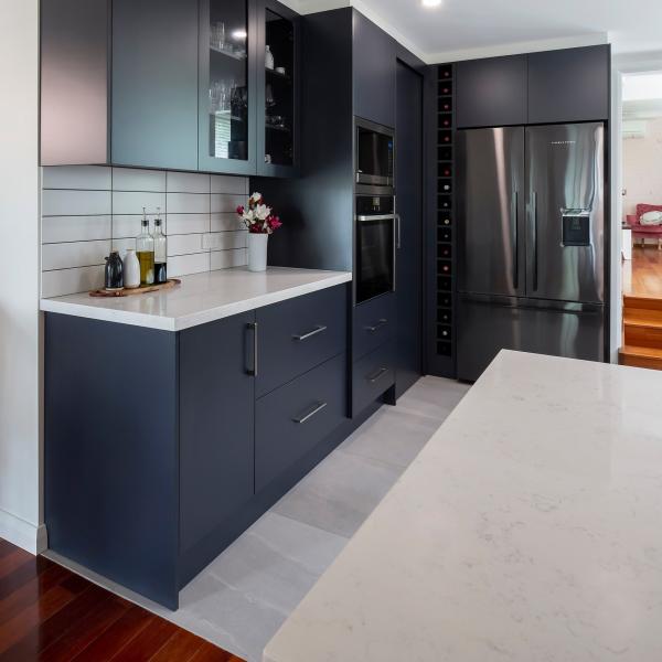 Complete Matte Black Color PVC Kitchen Modern Cupboards For Kitchen Furniture Kitchen Cabinet