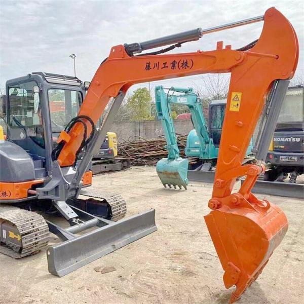 Excavadora japonesa usada Hitachi ZX50 Mini con bomba hidráulica original en 2021