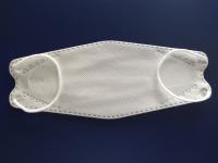 Masque N95 protecteur jetable de barre flexible de nez fonte de respirateur de 4 plis soufflée matérielle