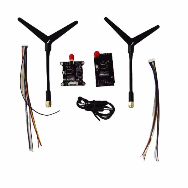 Kimpok Ultra Long Range 1.2G 1W VTX Drone Accessory Video Transmitter Switchable Power 25mW/200mW/1000mW FPV VTX 8CH