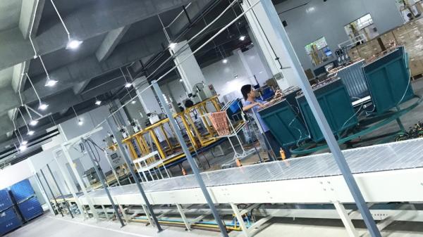 50-250 Units/Hour Stainless Steel Household Air Conditioner Assembly Line Production Lin