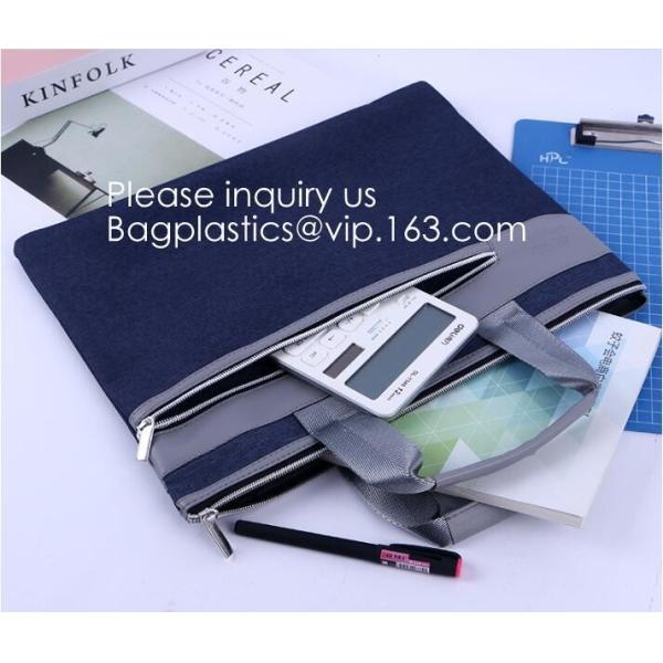 Large Water Resistant File Storage Silicone Coated Non-Itchy Fiberglass Money Bags Safe Fireproof Document Bags With