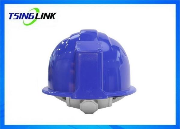 Custom Logo 4G Wireless Device Safety Helmet With Bluetooth GPS 4G Camera Construction Power Patrol