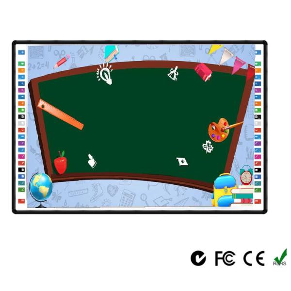 Superficie de cerámica de la interfaz USB interactiva infrarroja de Whiteboard de 90 pulgadas