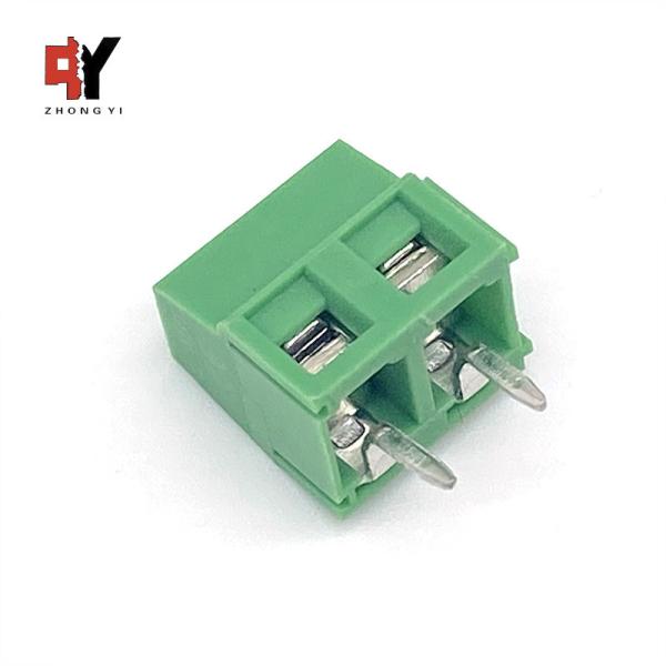 Поляки терминального блока 2 винта Pcb HQ127V-5.0/5.08mm придают квадратную форму электрическому