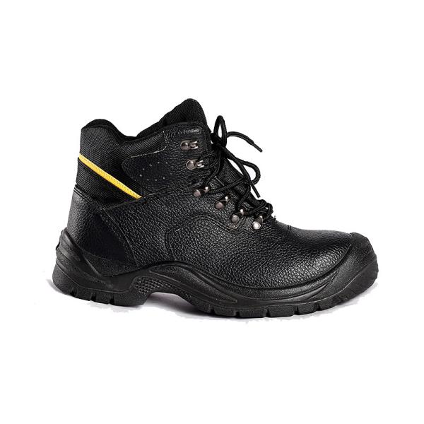 S3 CE Black Leather Steel Toe Prevent Puncture Anti Static Tiger Master Brand Safety Shoes